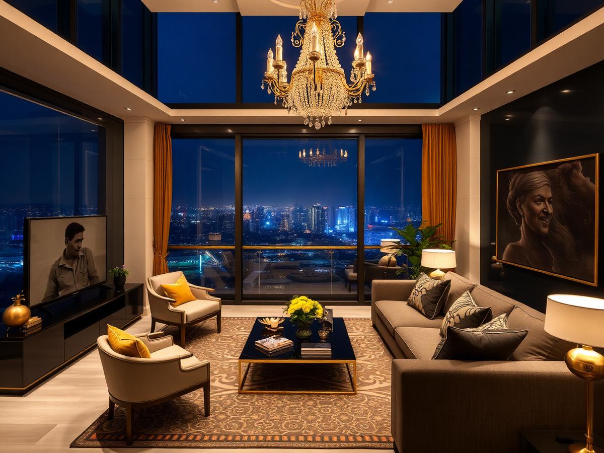The Golden Penthouse